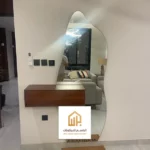 تفصيل مرايا متعرجة للجدران