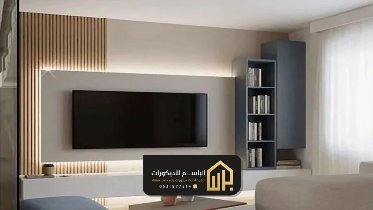 ديكورات شاشات تلفزيون الخبر