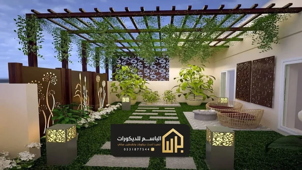 تركيب برجولات خشبية الشرقية