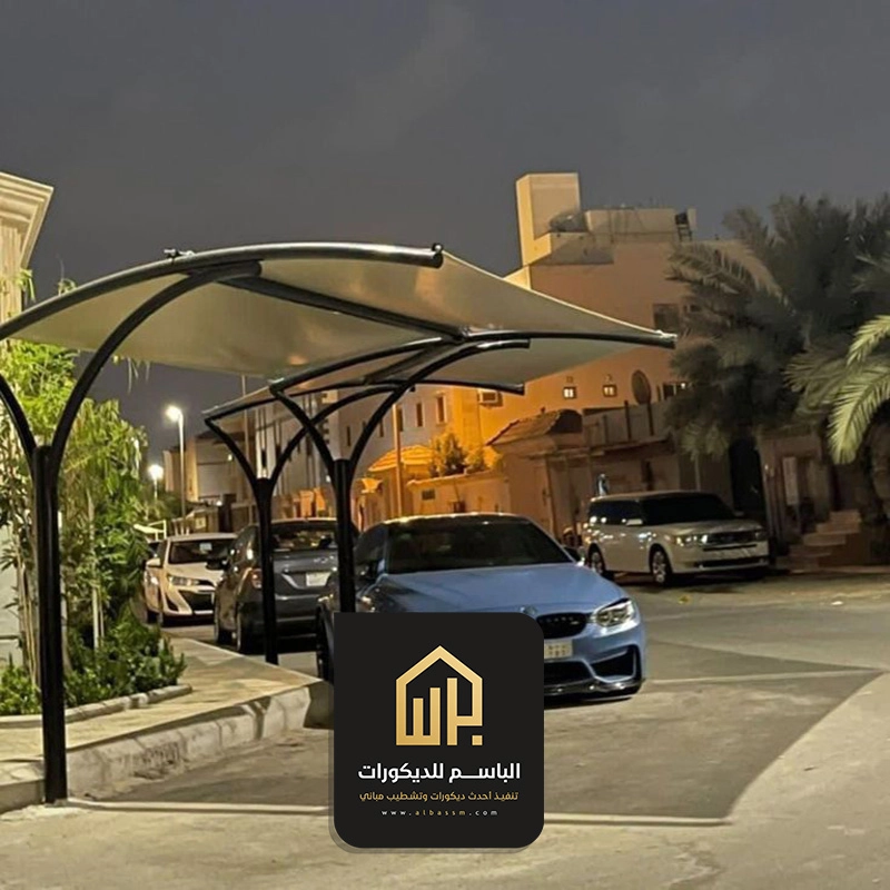 مظلات سيارات حديد في سيهات