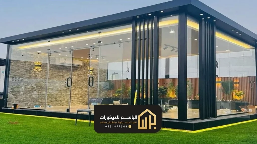 تركيب غرف زجاجية القطيف