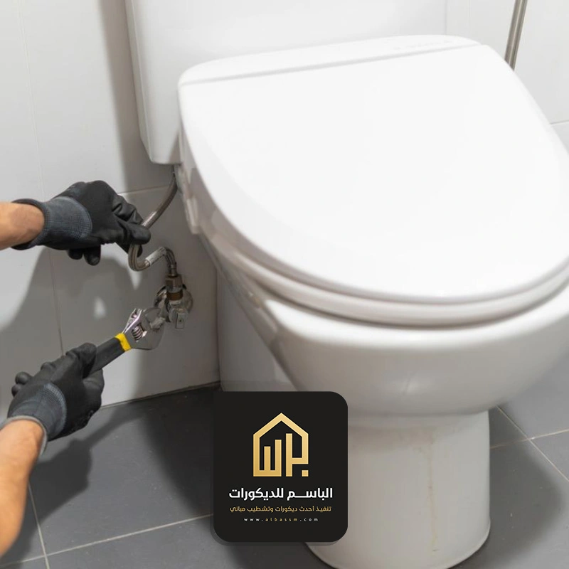 ترميم حمامات قبل وبعد الخبر